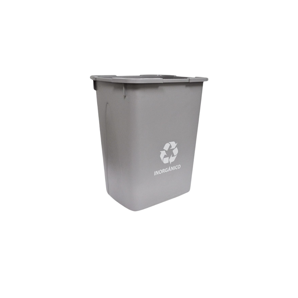 BOTE DE BASURA DE 65 LITROS SIN TAPA Y CON IMPRESIÓN 8556OR