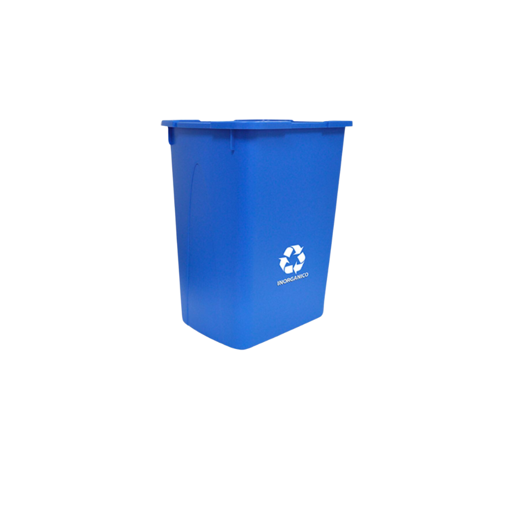 BOTE DE BASURA DE 65 LITROS SIN TAPA Y CON IMPRESIÓN 8556OR