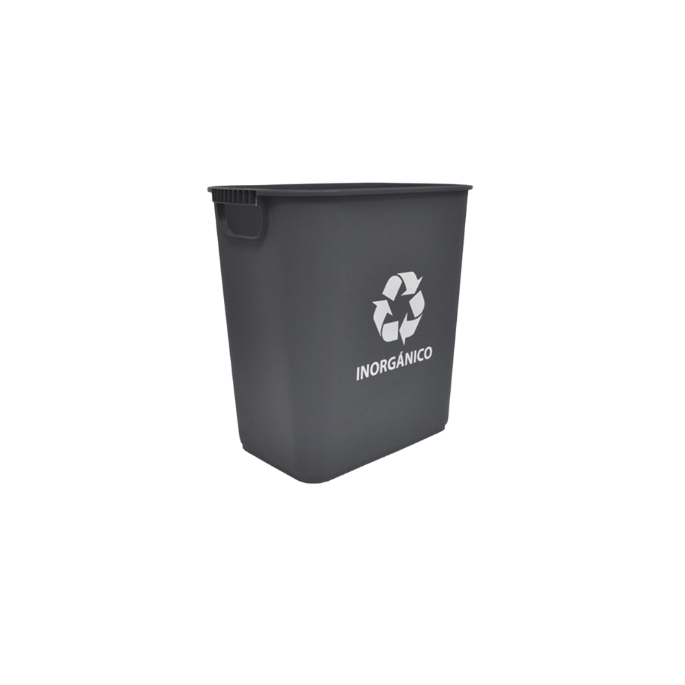 CESTO JUMBO CON ASAS 26 LITROS CON IMPRESIÓN ORGÁNICO E INORGÁNICO 8596OR