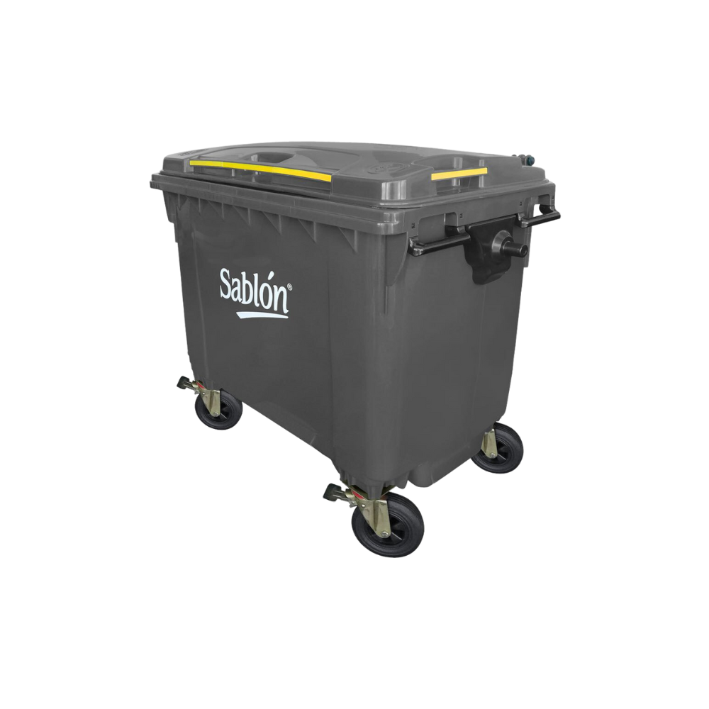 CONTENEDORES PARA BASURA DE 660 LITROS SIN PEDAL CUERPO Y TAPA DEL MISMO COLOR 8627AZ