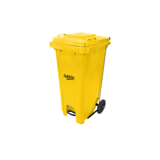 CONTENEDORES PARA BASURA 120 LITROS CON PEDAL MARCA SABLÓN SKU 8789RJ
