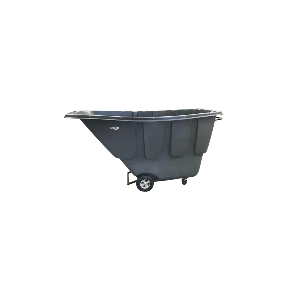 VOLQUETA DE 1 YARDA CÚBICA COLOR NEGRO SKU 8823V