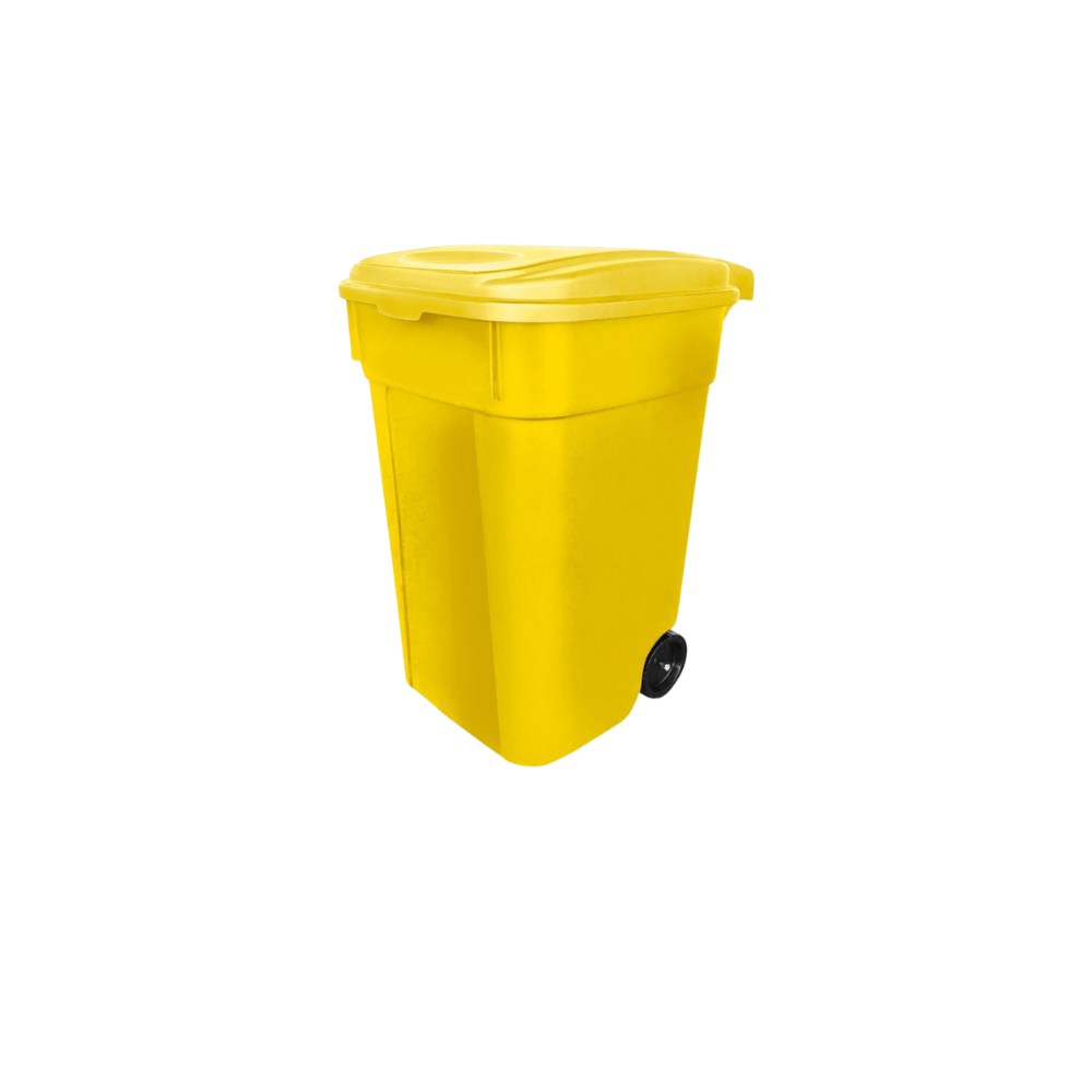 CONTENEDORES PARA BASURA 145 LITROS CON CUERPO Y TAPA EN EL MISMO COLOR