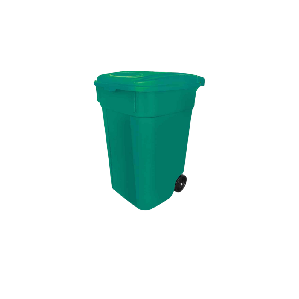 CONTENEDORES PARA BASURA 145 LITROS CON CUERPO Y TAPA EN EL MISMO COLOR