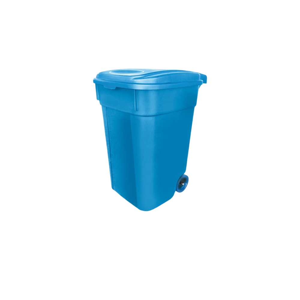 CONTENEDORES PARA BASURA 145 LITROS CON CUERPO Y TAPA EN EL MISMO COLOR