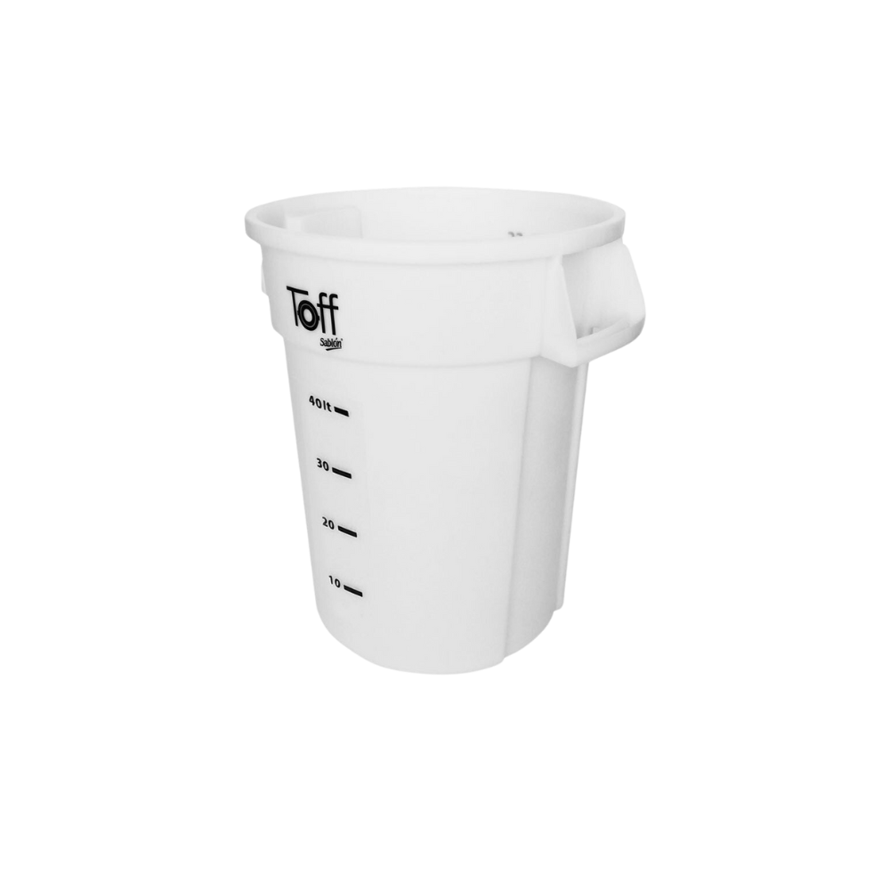 CONTENEDOR PARA BASURA TOFF 60 LITROS 9207NE