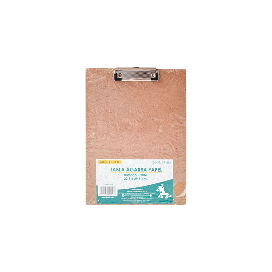 TABLA SUJETAPAPEL MACOCEL CARTA DIETRIX 9148