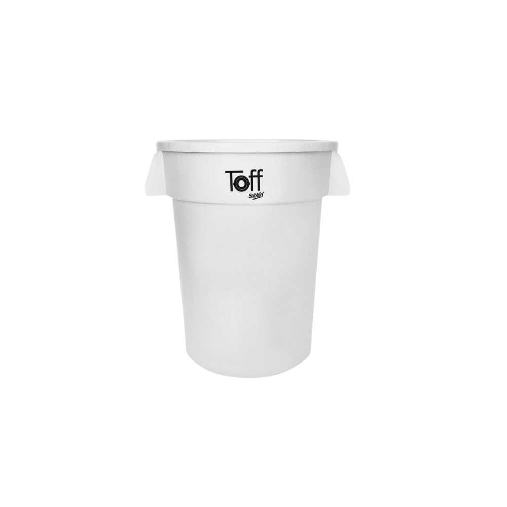 CONTENEDOR TOFF PARA BASURA 120 LITROS SABLÓN SKU 9185NE