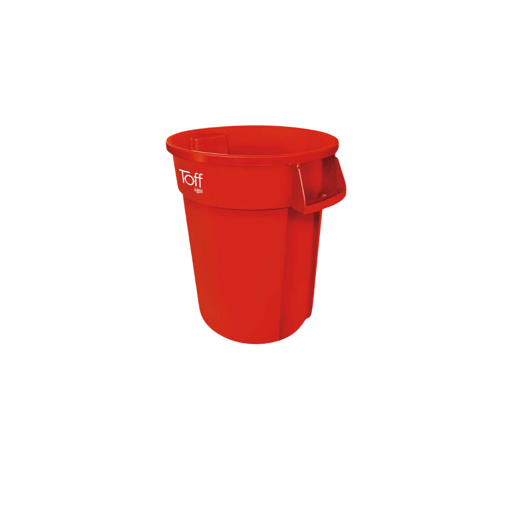 CONTENEDOR TOFF PARA BASURA 120 LITROS SABLÓN SKU 9185NE