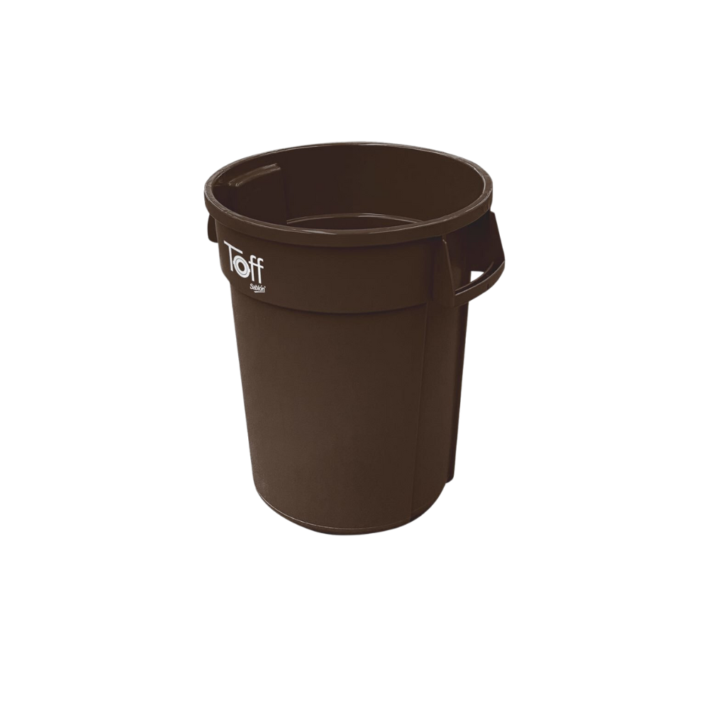 CONTENEDOR PARA BASURA TOFF 60 LITROS 9207NE