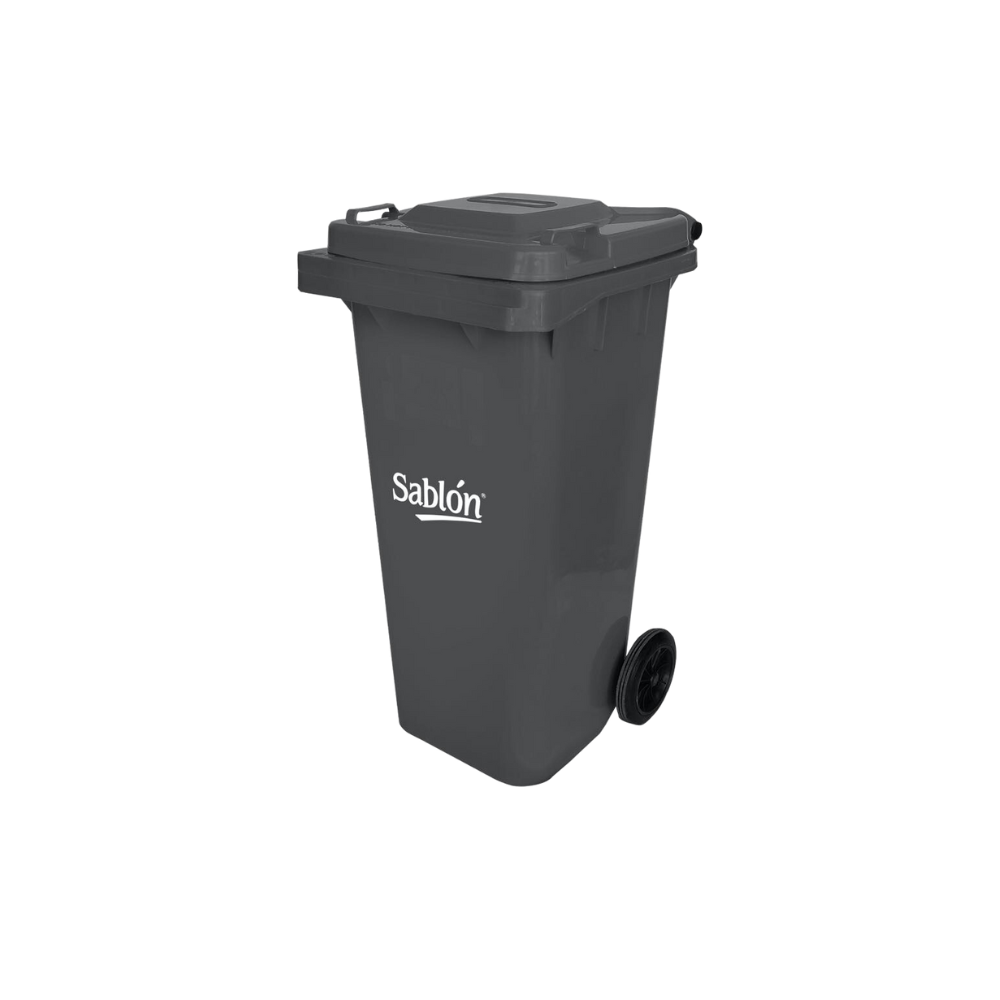 CONTENEDORES DE BASURA MARCA SABLÓN SIN PEDAL DE 120 LITROS  9236VD 9236VD