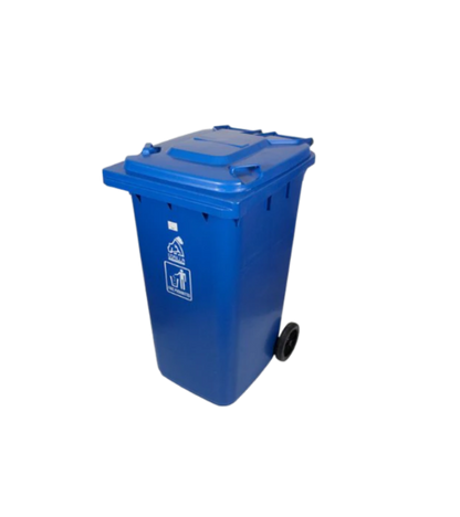 CONTENEDOR DE 240 LITROS CON TAPA Y LLANTAS HEAVY DUTY AF-07322