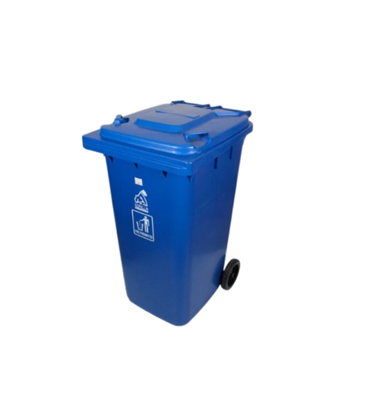 CONTENEDOR DE 240 LITROS CON TAPA Y LLANTAS HEAVY DUTY AF-07322