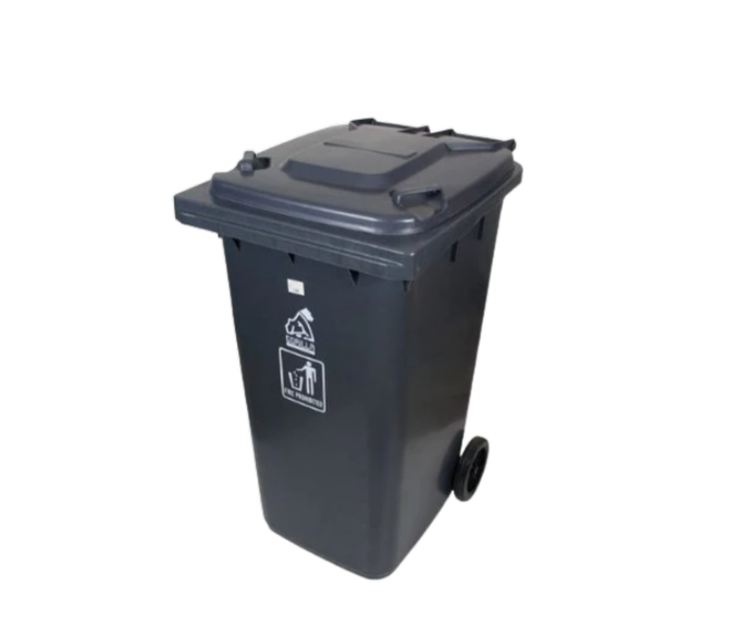 CONTENEDOR DE 240 LITROS CON TAPA Y LLANTAS HEAVY DUTY AF-07322
