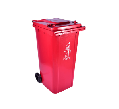 CONTENEDOR DE 240 LITROS CON TAPA Y LLANTAS HEAVY DUTY AF-07322