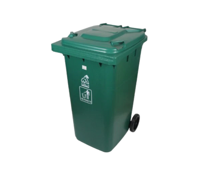 CONTENEDOR DE 240 LITROS CON TAPA Y LLANTAS HEAVY DUTY AF-07322