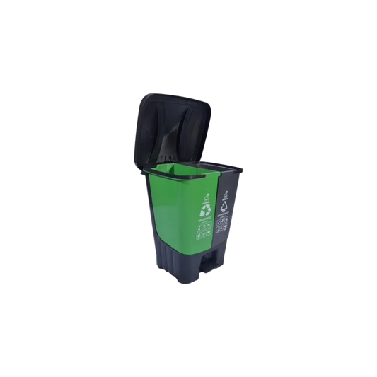 BOTE PEDAL DOBLE 60 LITROS HEAVY DUTY AF-07338