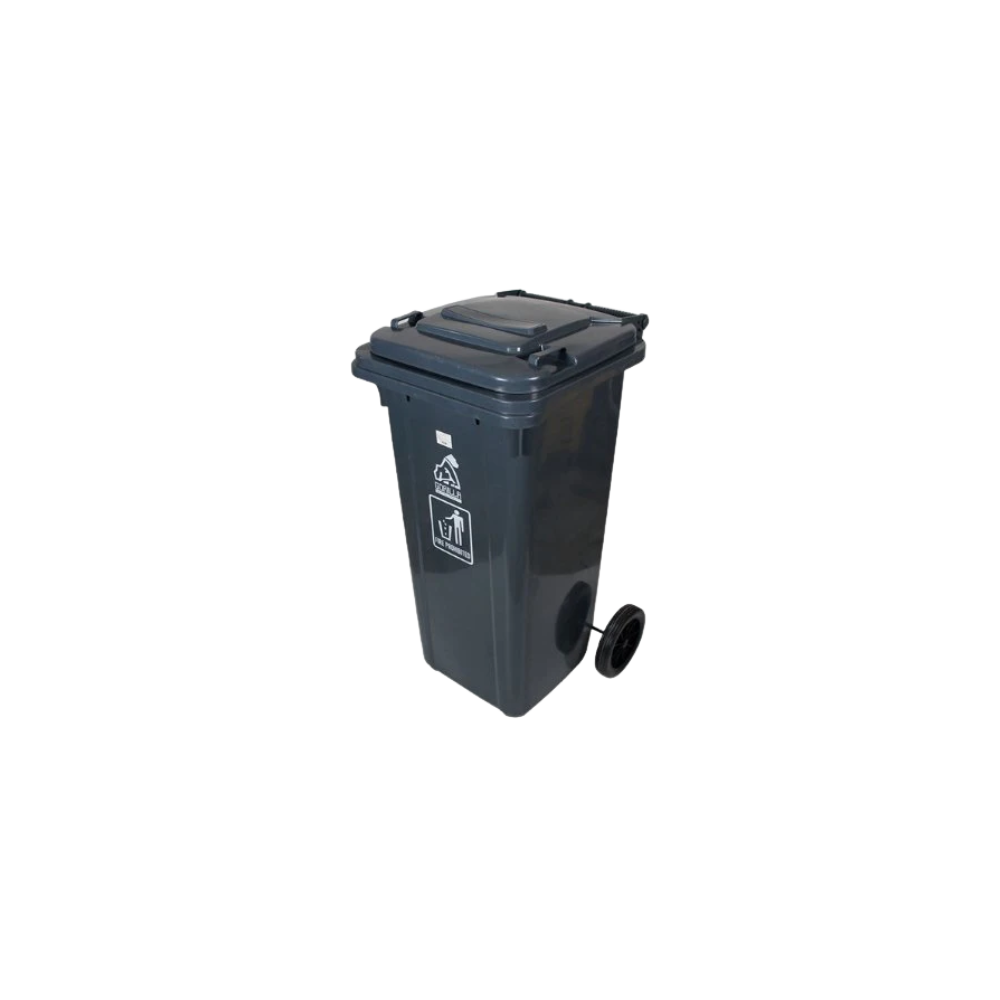 CONTENEDOR DE 120 LITROS CON TAPA Y LLANTAS HEAVY DUTY AF-07601