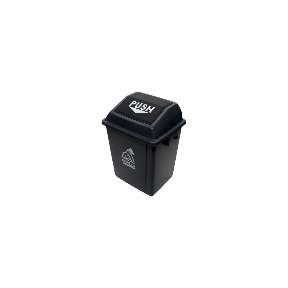 BOTE CUADRADO PUSH DE 40 LITROS AF07311-PS40