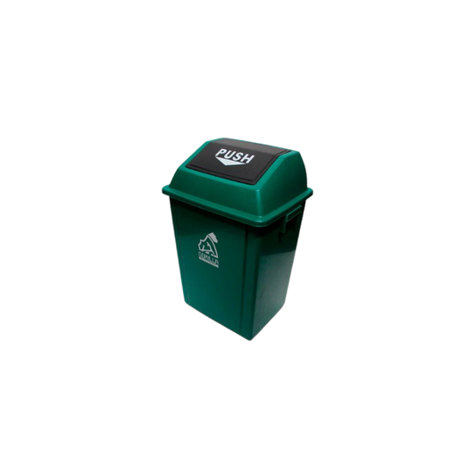 BOTE CUADRADO PUSH DE 40 LITROS AF07311-PS40