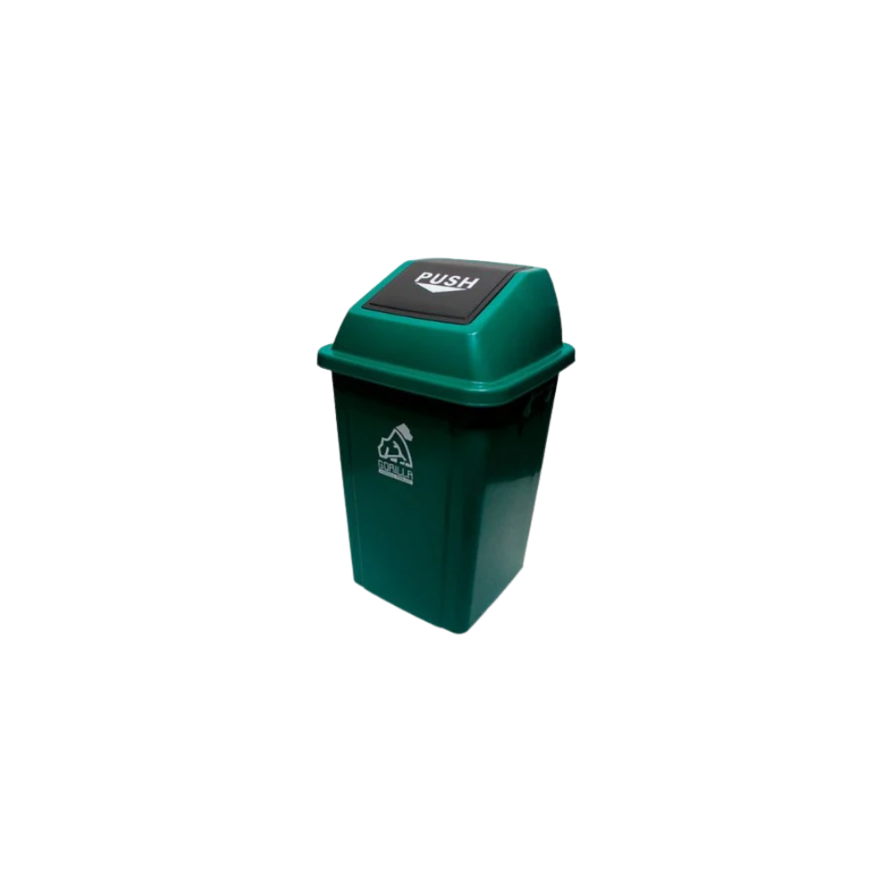 BOTE CUADRADO PUSH DE 60 LITROS AF07312-PS60