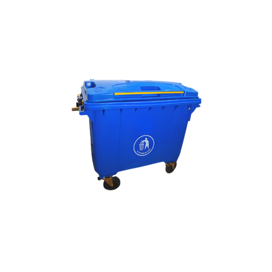 CONTENEDOR DE 660 LITROS CON TAPA Y LLANTAS HEAVY DUTY AM-3660