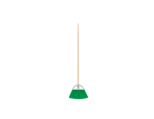ESCOBA GRANDE TIPO ABANICO, CERDAS DE PVC CODIGO: 57052 58171 CLAVE: ES-250A ES-250AC