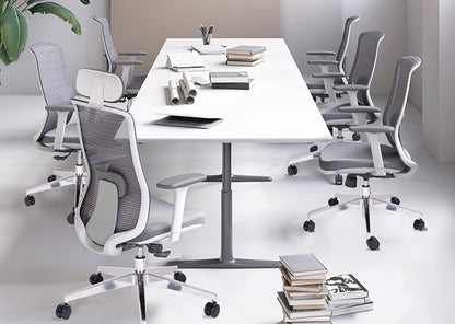 SILLA EJECUTIVA CREW GRIS OHE-112 GRIS