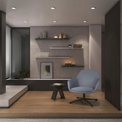 SILLA VISITANTE FABRIZIA GIRATORIA OHV-128 LOUNGE