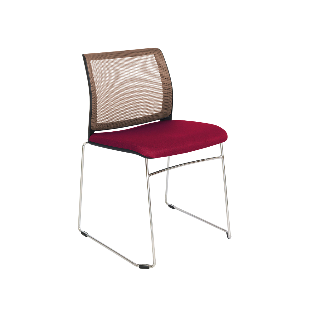 SILLA VISITANTE INTERIOR OFFIHO ALPHA SIN BRAZOS OHV-104