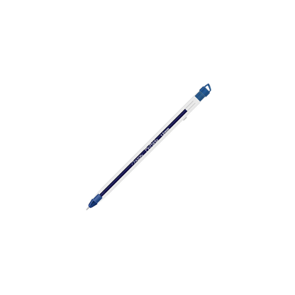 BOLÍGRAFO AZOR PIN POINT COLOR AZUL DE PUNTO MEDIANO CON 12 PZAS 301.6830AZ