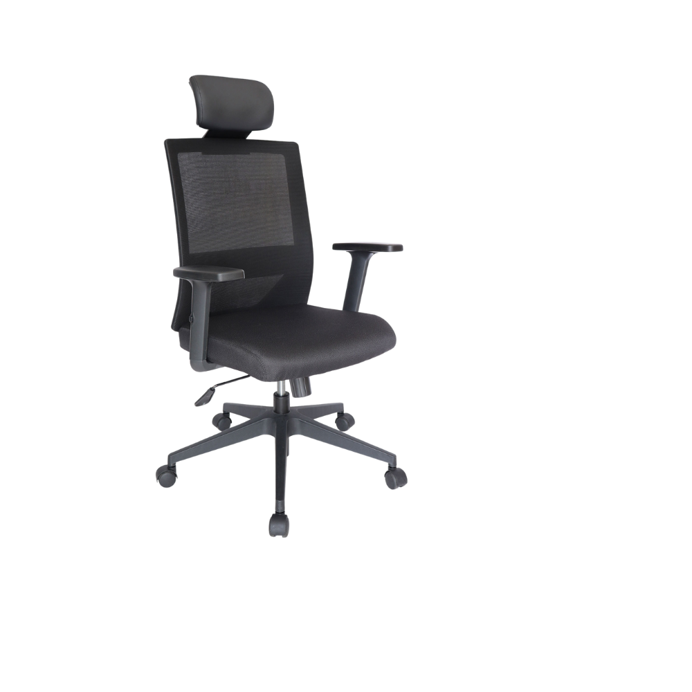 SILLA OPERATIVA OFFIHO BOSSE OHE-65 CON CABECERA