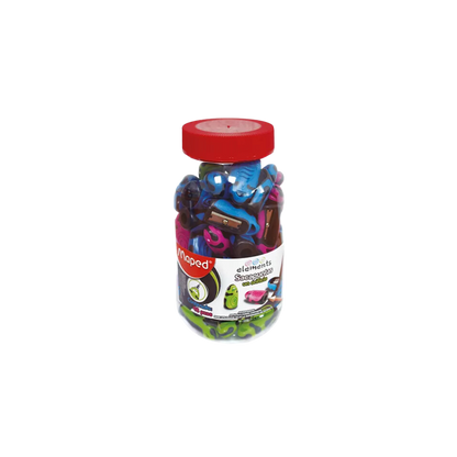 SACAPUNTAS PLÁSTICO MANUAL MAPED BOTE CON 48 PIEZAS 016182