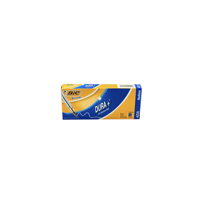 BOLÍGRAFO BIC CRISTAL COLOR AZUL PUNTO MEDIANO 12 PIEZAS 7501014511016
