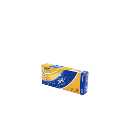 BOLÍGRAFO BIC CRISTAL COLOR AZUL PUNTO MEDIANO 12 PIEZAS 7501014511016