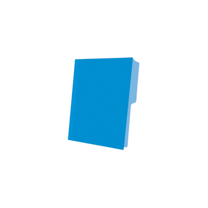 FOLDER PENDAFLEX TAMAÑO CARTA 1 PAQUETE CON 50 PIEZAS COLOR AZUL C0050 1/2 AZ