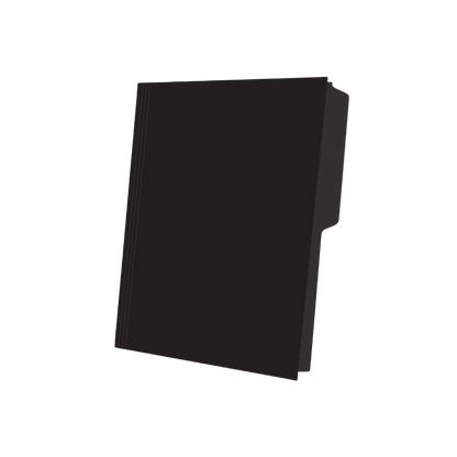 FOLDER PENDAFLEX TAMAÑO CARTA 1 PAQUETE CON 50 PIEZAS COLOR NEGRO C0050 1/2 BL