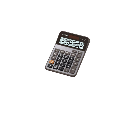 CALCULADORA CASIO DE 12 DÍGITOS MX-120B-S-MC