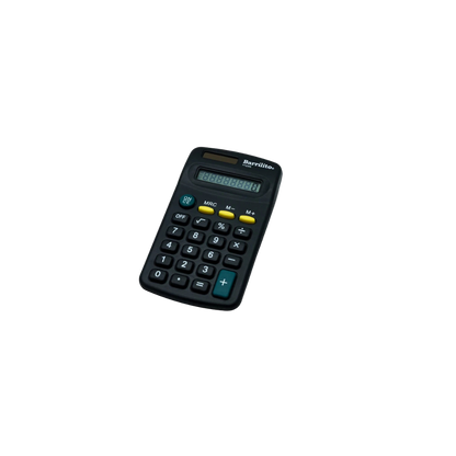 CALCULADORA DE BOLSILLO BARRILITO 7723G DE 8 DÍGITOS
