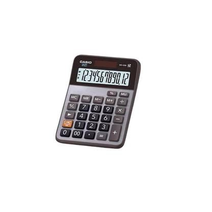 CALCULADORA CASIO DE 12 DÍGITOS MX-120B-S-MC