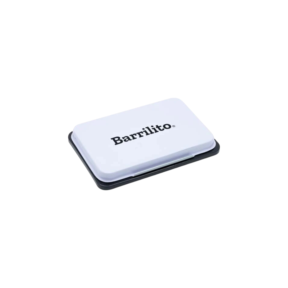 COJÍN PARA SELLO BARRILITO NEGRO TAMAÑO GRANDE 10 X 6CM 1 PIEZA CO3N