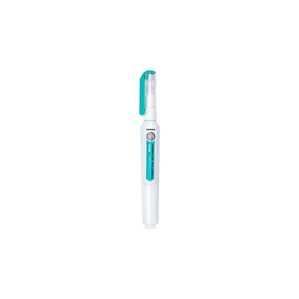 CORRECTOR ZEBRA PLUMA BASE AGUA ROLLER BALL 1 PIEZA 8 ML 7501901620005