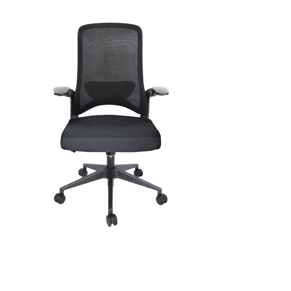 SILLA OPERATIVA OFFIHO DOLPHIN OHE-111 ESTRUCTURA NEGRA