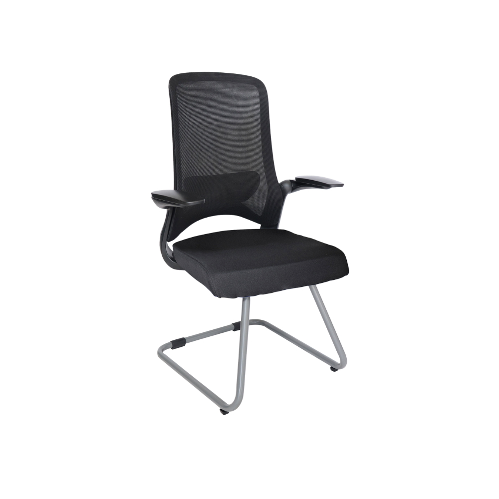 SILLA OPERATIVA VISITANTE OFFIHO DOLPHIN OHV-111 ESTRUCTURA NEGRA