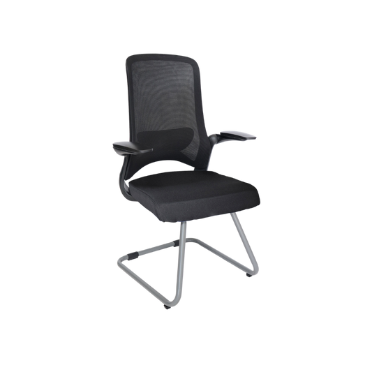 SILLA OPERATIVA VISITANTE OFFIHO DOLPHIN OHV-111 ESTRUCTURA NEGRA
