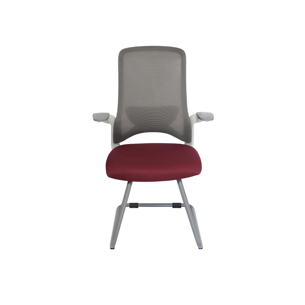 SILLA OPERATIVA OFFIHO VISITANTE DOLPHIN OHV-111 ESTRUCTURA GRIS