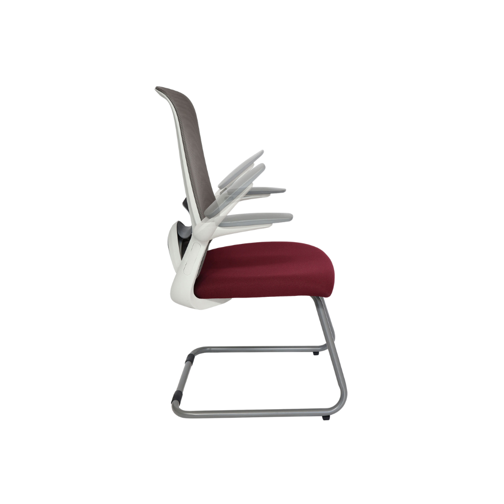 SILLA OPERATIVA OFFIHO VISITANTE DOLPHIN OHV-111 ESTRUCTURA GRIS
