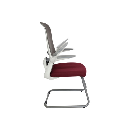 SILLA OPERATIVA OFFIHO VISITANTE DOLPHIN OHV-111 ESTRUCTURA GRIS