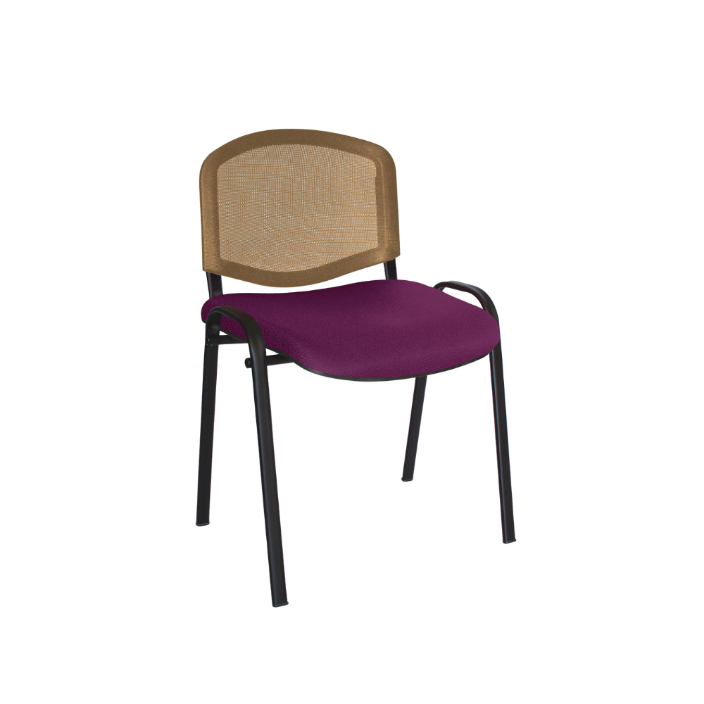 SILLA VISITANTE INTERIOR ELLITICO NET OFFIHO OHV-2400