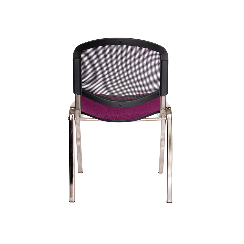 SILLA VISITANTE INTERIOR ELLITICO NET OFFIHO OHV-2400 CR
